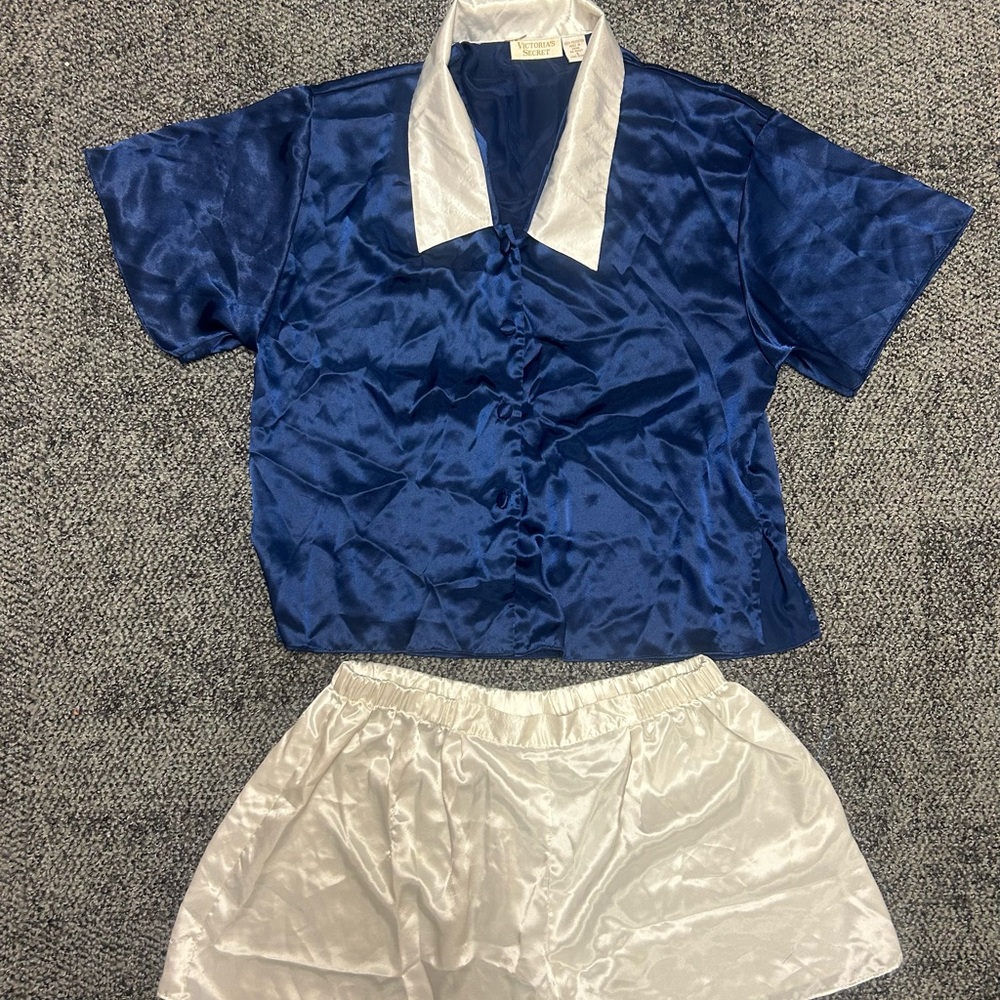 vintage 1980’s victoria’s secret pajama set